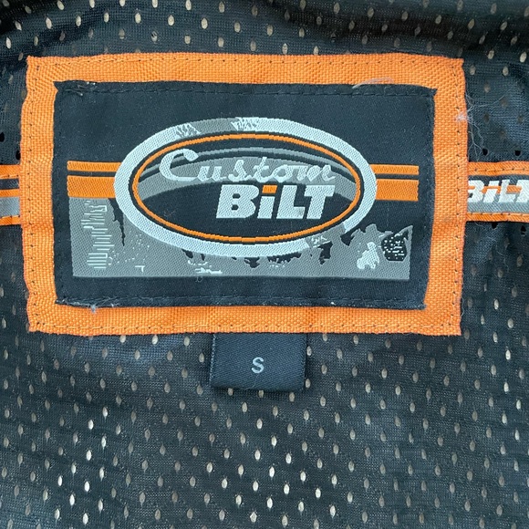 Leather Motorcycle Jacket - Custom Bilt - Picture 3 of 4